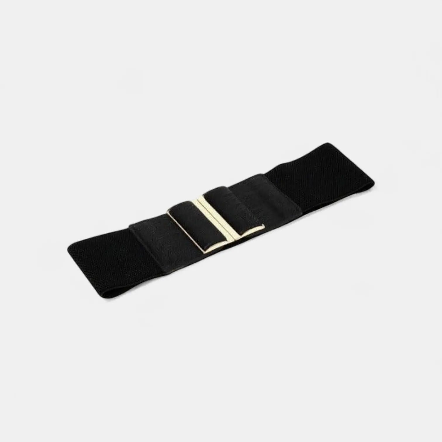 Ceinture Élastique Large Femme Taille Haute Boucle Dorée | Dorvan La Maison de la Ceinture