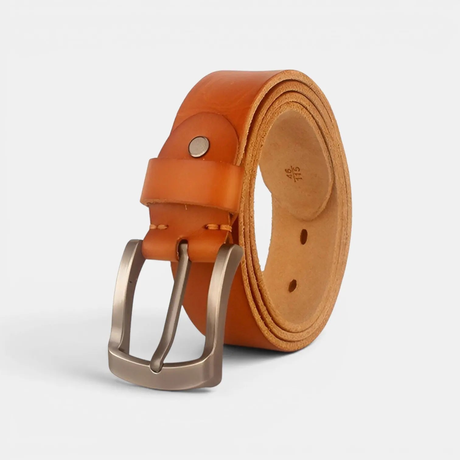 Ceinture Cuir Pleine Fleur Souple Homme Boucle Ardillon | Florvex La Maison de la Ceinture