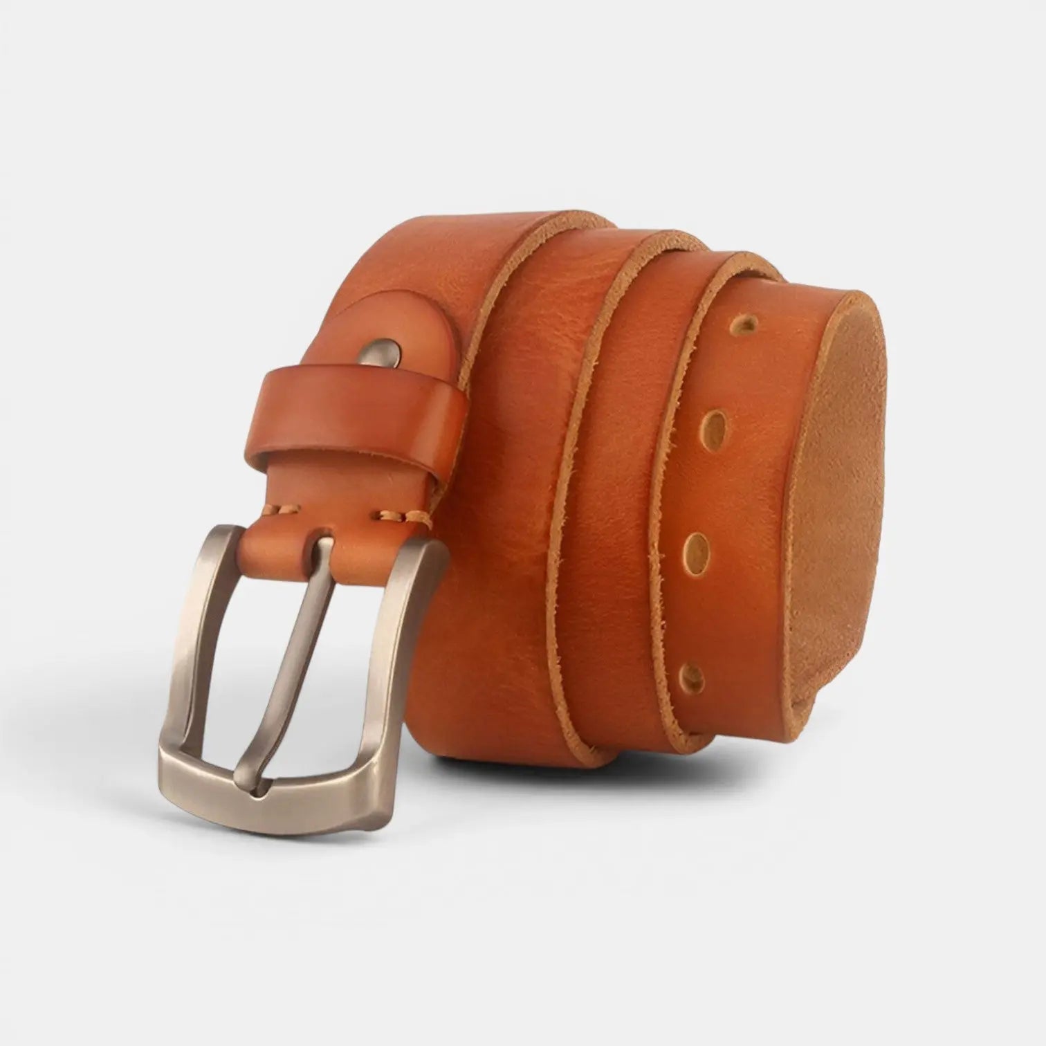 Ceinture Cuir Pleine Fleur Souple Homme Boucle Ardillon | Florvex La Maison de la Ceinture