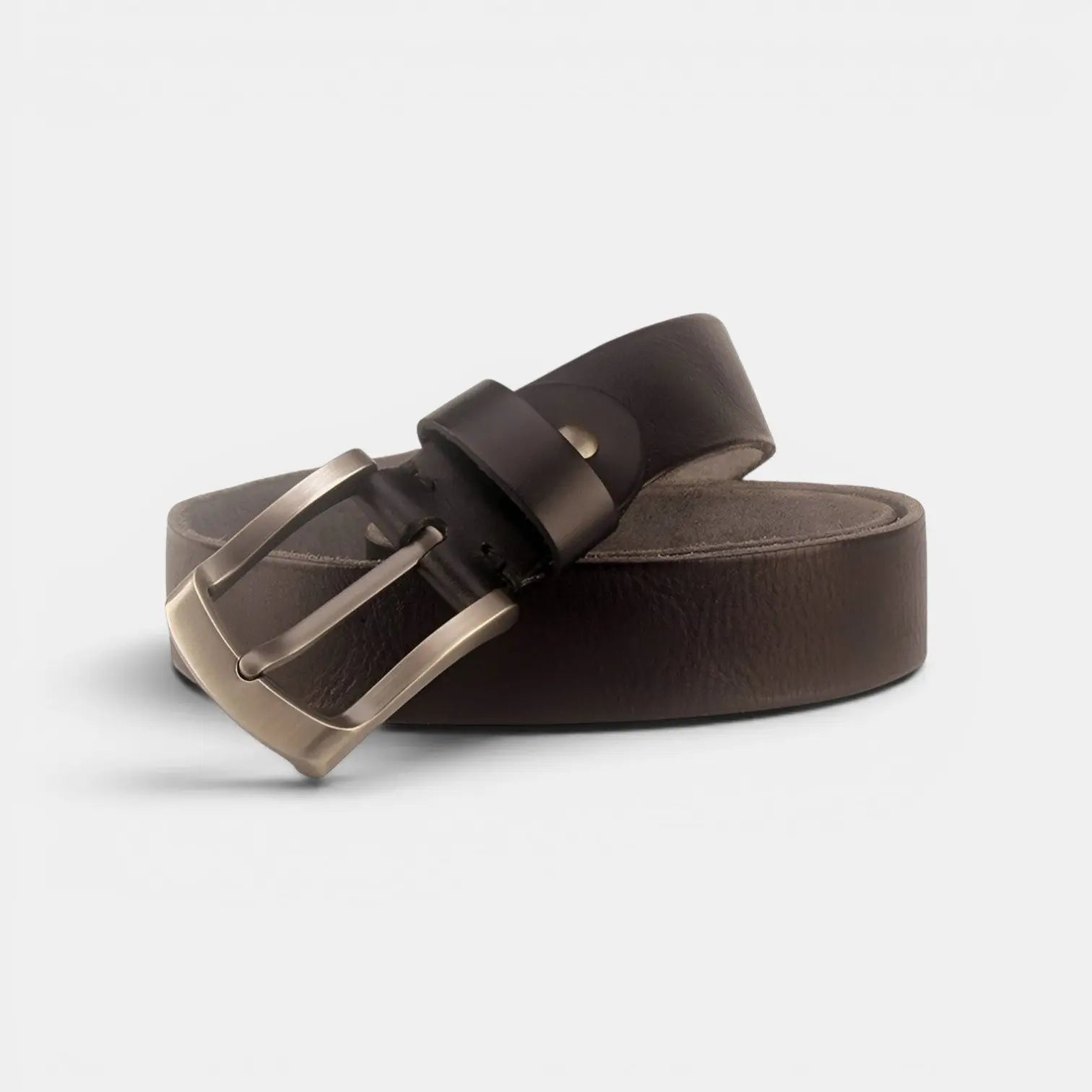 Ceinture Cuir Pleine Fleur Souple Homme Boucle Ardillon | Florvex La Maison de la Ceinture