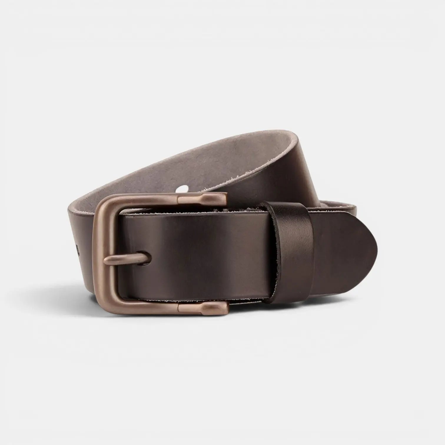 Ceinture Cuir Pleine Fleur Homme Casual Boucle Ardillon | Calvex La Maison de la Ceinture