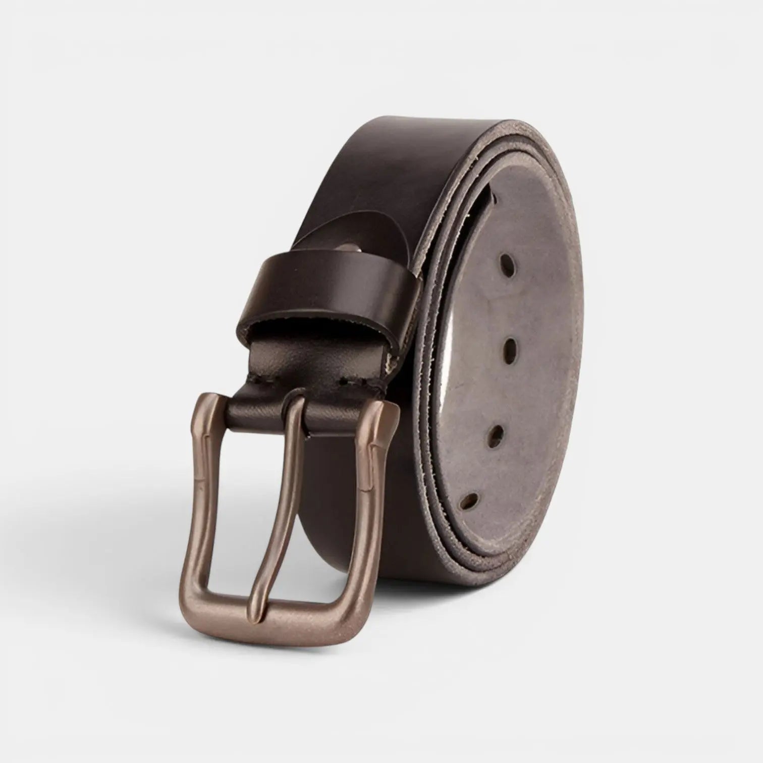 Ceinture Cuir Pleine Fleur Homme Casual Boucle Ardillon | Calvex La Maison de la Ceinture