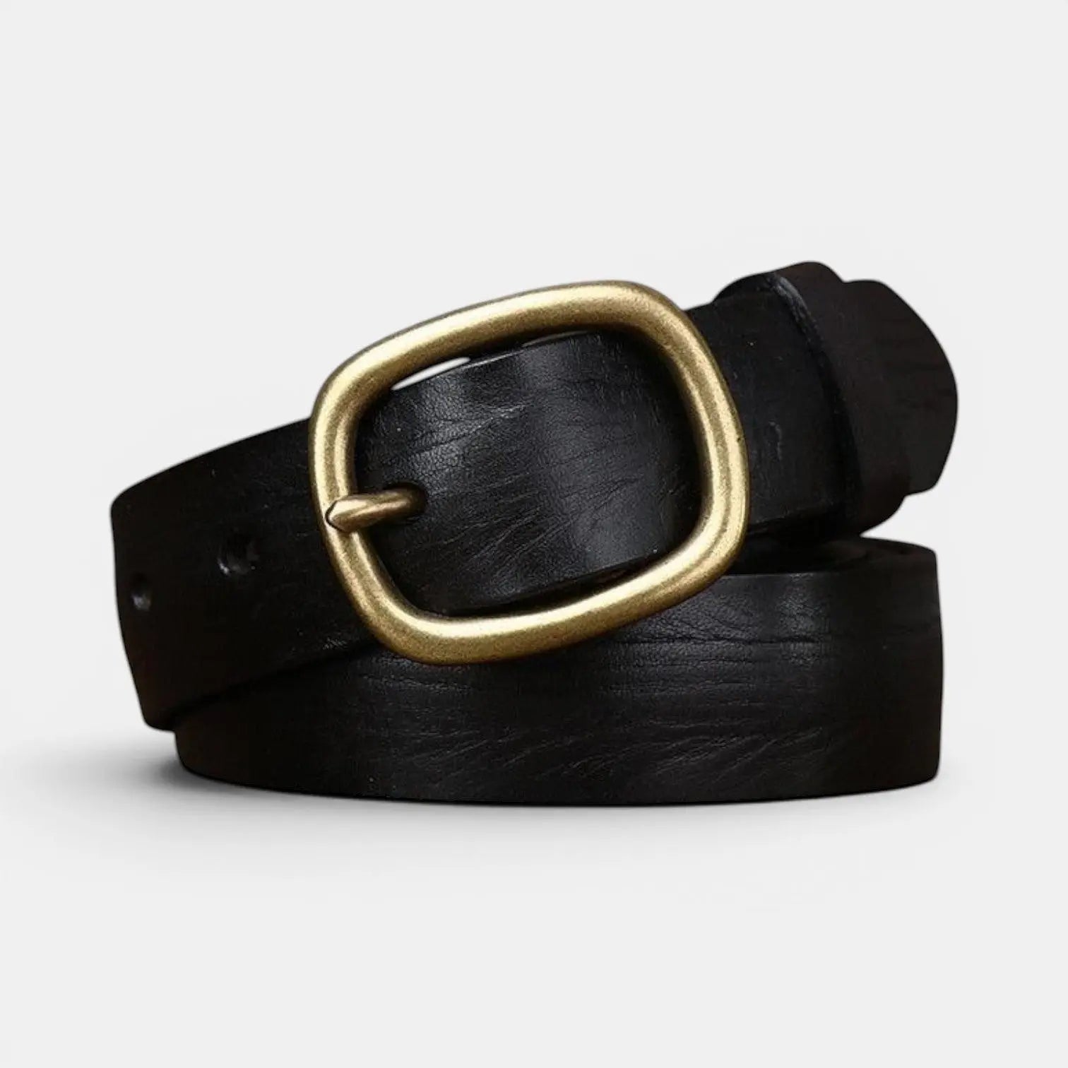 Ceinture Fine Cuir Pleine Fleur Femme Aspect Vieilli | Valnex La Maison de la Ceinture