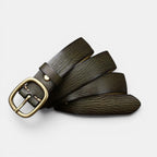 Ceinture Fine Cuir Pleine Fleur Femme Aspect Vieilli | Valnex La Maison de la Ceinture