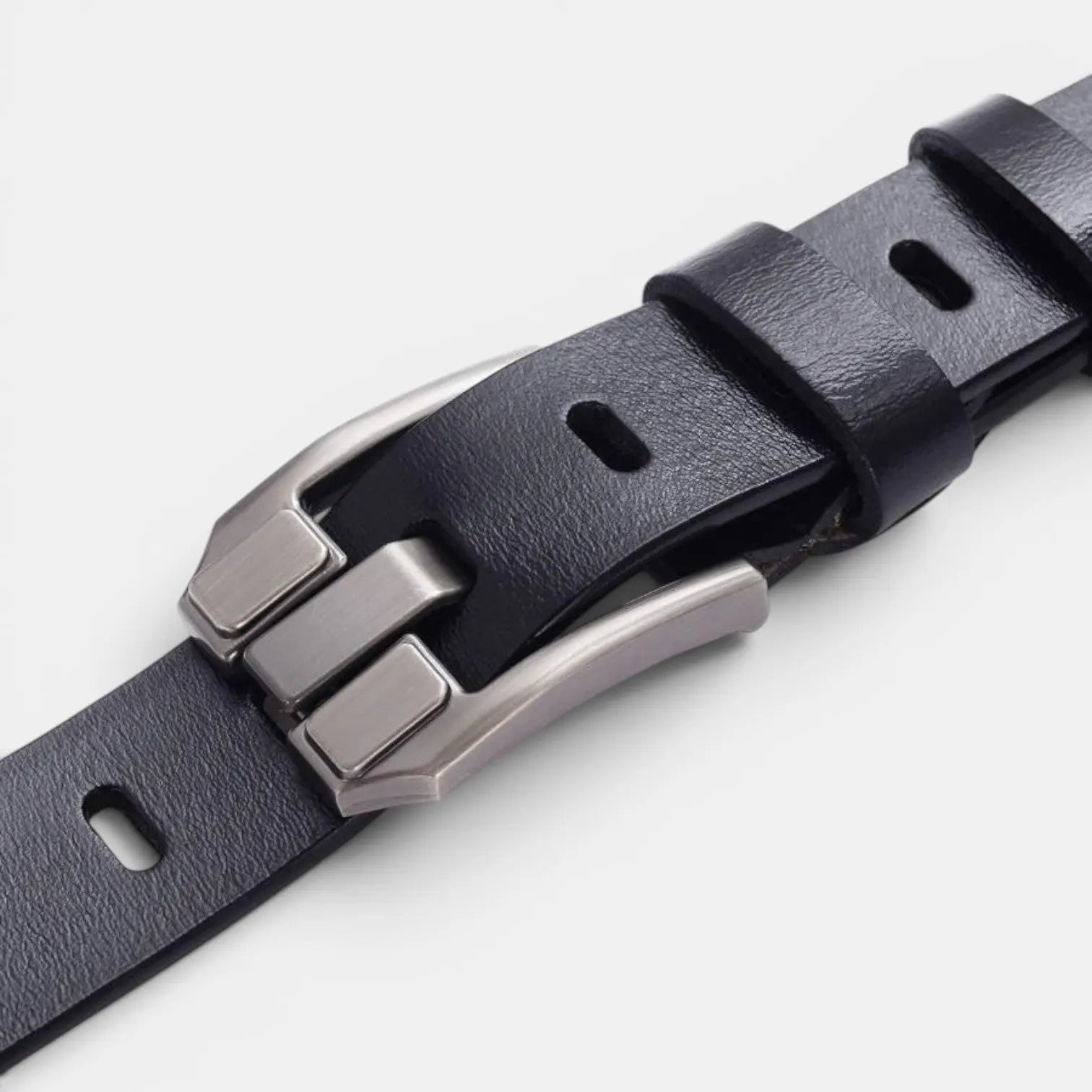 Ceinture Cuir Lisse Femme Boucle Rectangulaire Ardillon | Rolvex La Maison de la Ceinture