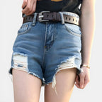 Ceinture Cuir Lisse Femme Boucle Rectangulaire Ardillon | Rolvex La Maison de la Ceinture