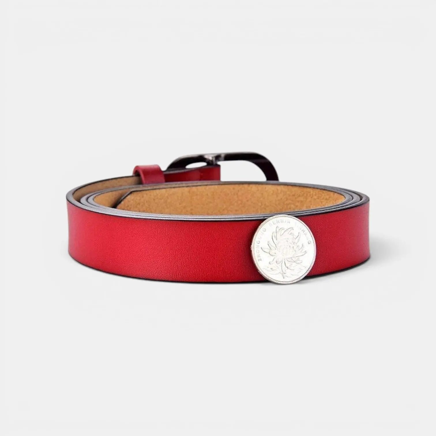 Ceinture Fine Cuir Femme pour Jean Boucle Ardillon | Carvoli La Maison de la Ceinture