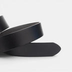 Ceinture en Cuir Lisse Boucle Ardillon Arrondie Femme | Arlica La Maison de la Ceinture