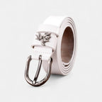 Ceinture Cuir Femme Fine Boucle Ardillon Décorée Feuillage | Selvax La Maison de la Ceinture