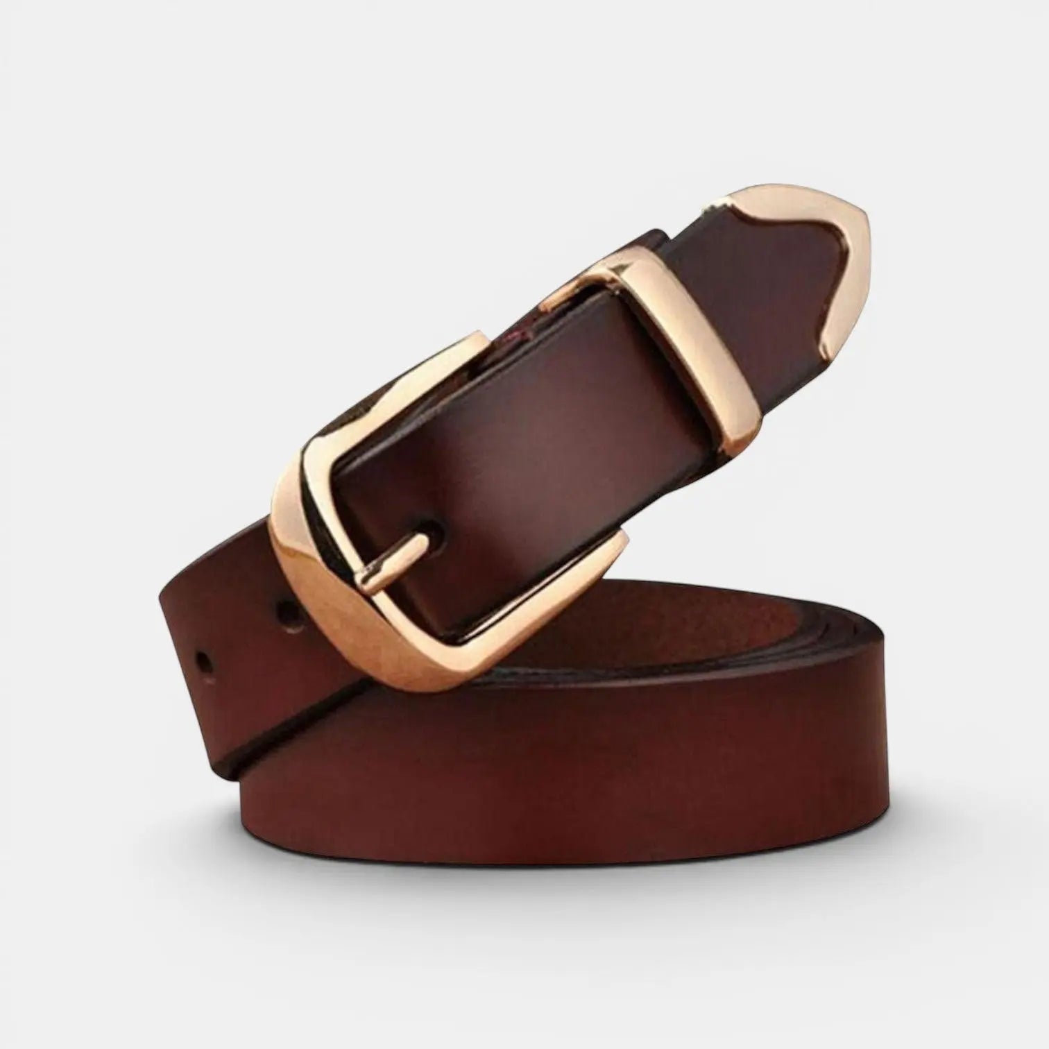 Ceinture Cuir Fine Boucle Ardillon Dorée Femme | Dorvex La Maison de la Ceinture