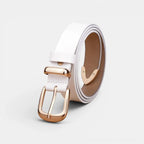 Ceinture Cuir Fine Boucle Ardillon Dorée Femme | Dorvex La Maison de la Ceinture