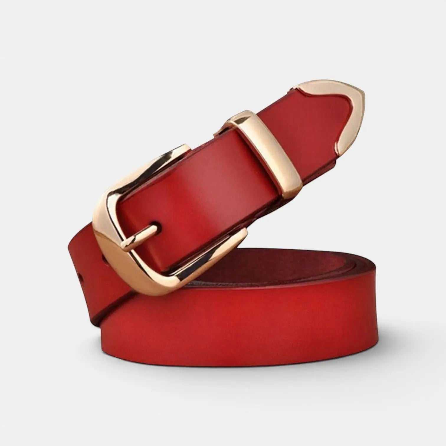 Ceinture Cuir Fine Boucle Ardillon Dorée Femme | Dorvex La Maison de la Ceinture