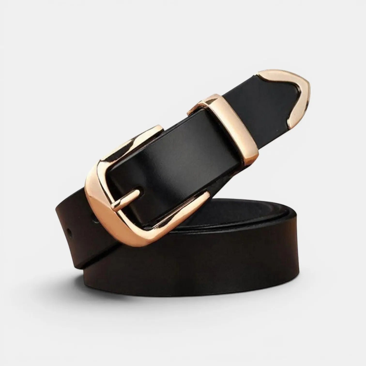 Ceinture Cuir Fine Boucle Ardillon Dorée Femme | Dorvex La Maison de la Ceinture