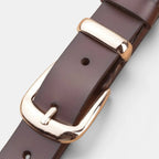 Ceinture Cuir Fine Boucle Ardillon Dorée Femme | Dorvex La Maison de la Ceinture