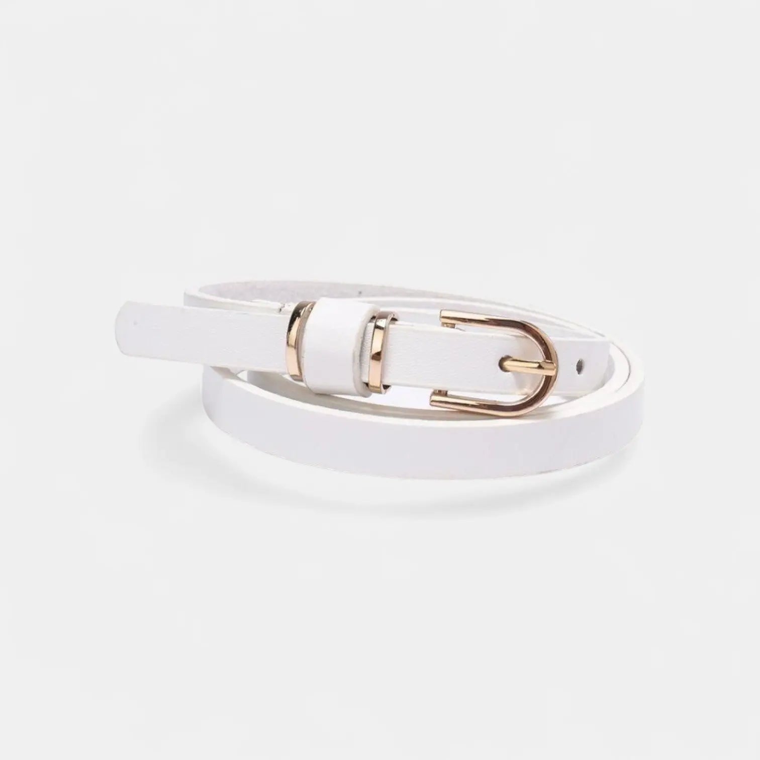 Ceinture Fine Cuir Femme Boucle Ardillon Dorée 7 Coloris | Gilvex La Maison de la Ceinture