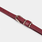 Ceinture Fine Cuir Femme Boucle Ardillon Dorée 7 Coloris | Gilvex La Maison de la Ceinture