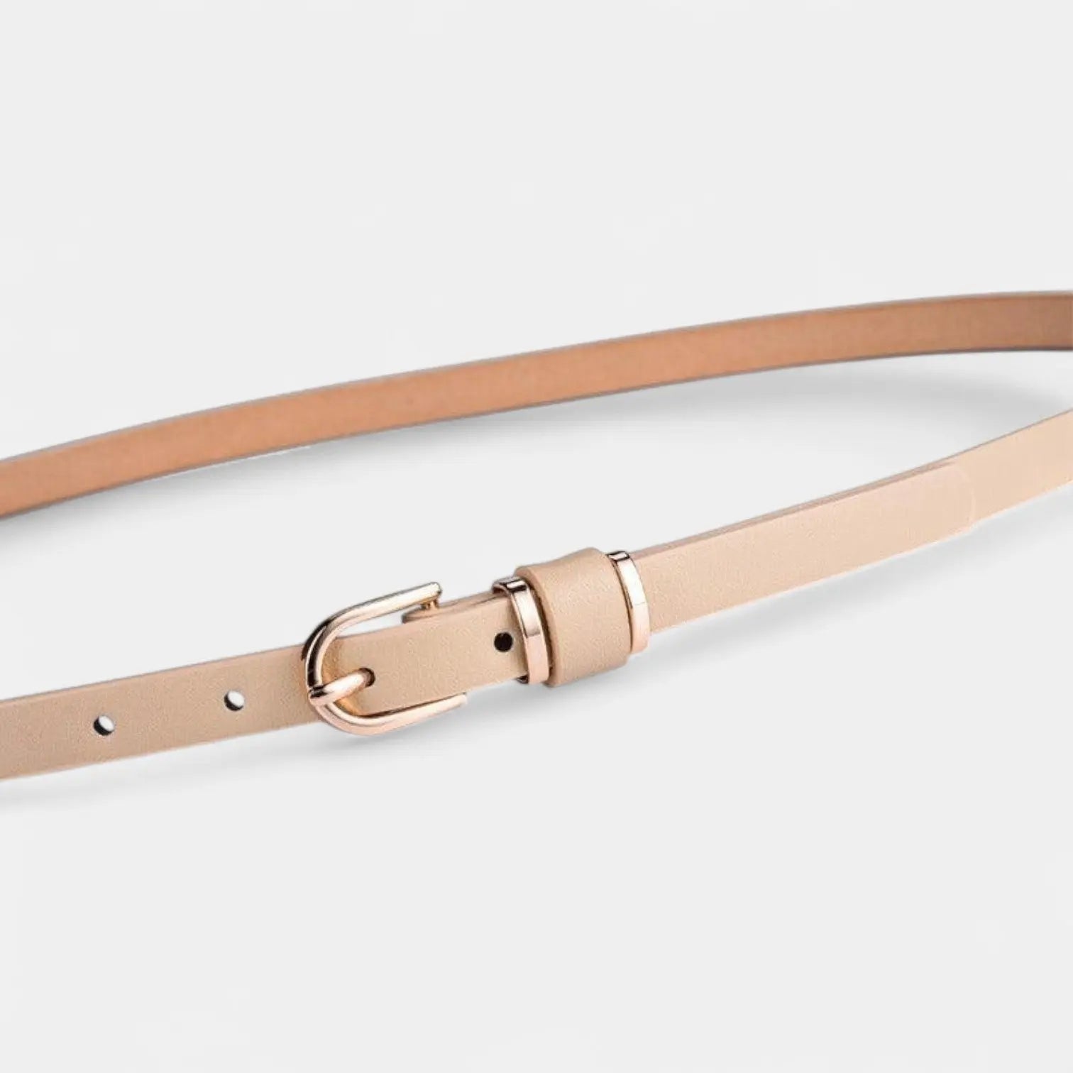 Ceinture Fine Cuir Femme Boucle Ardillon Dorée 7 Coloris | Gilvex La Maison de la Ceinture