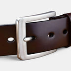 Ceinture Cuir Pleine Fleur Homme Chic Boucle Ardillon Large | Orvex La Maison de la Ceinture