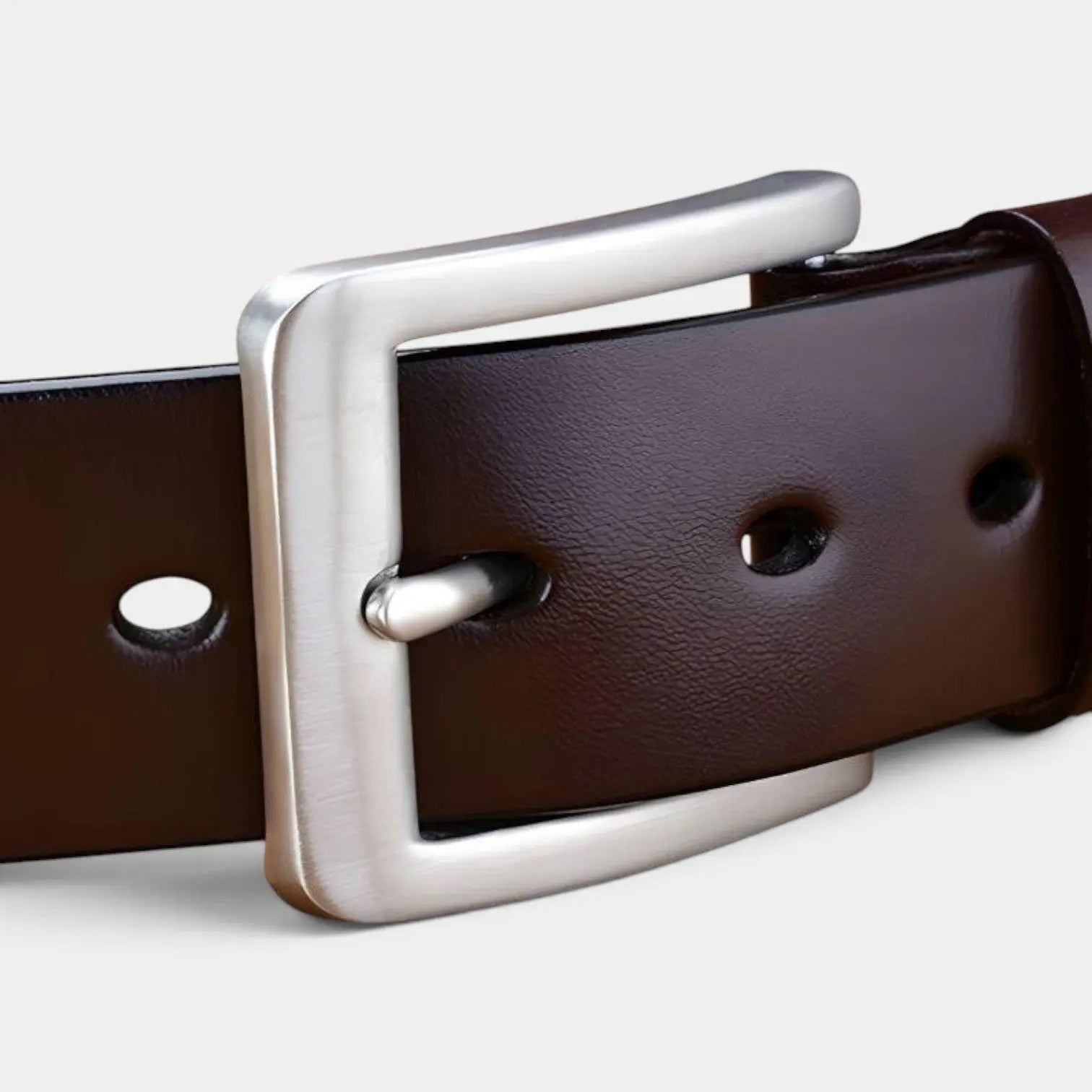 Ceinture Cuir Pleine Fleur Homme Chic Boucle Ardillon Large | Orvex La Maison de la Ceinture