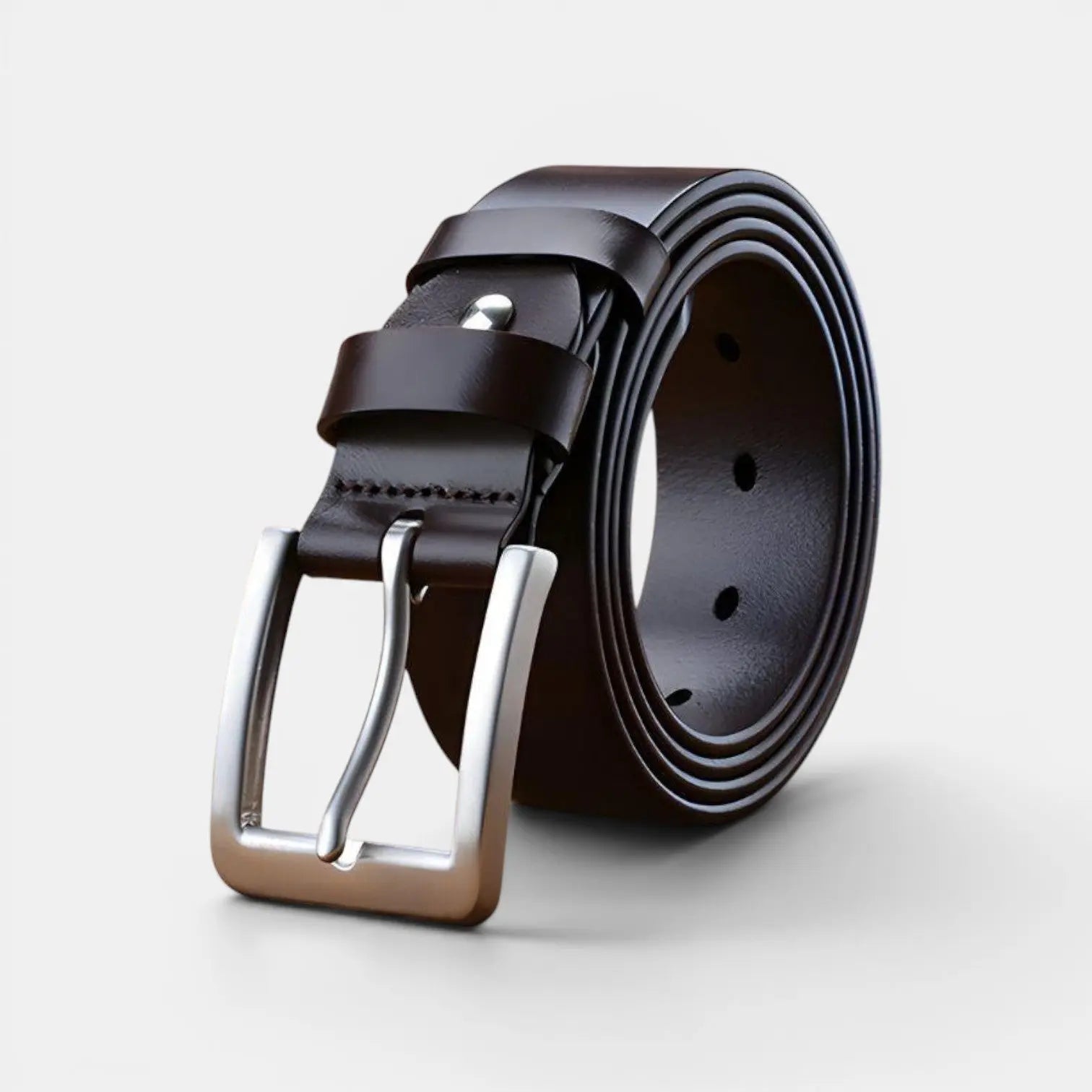 Ceinture Cuir Pleine Fleur Homme Chic Boucle Ardillon Large | Orvex La Maison de la Ceinture