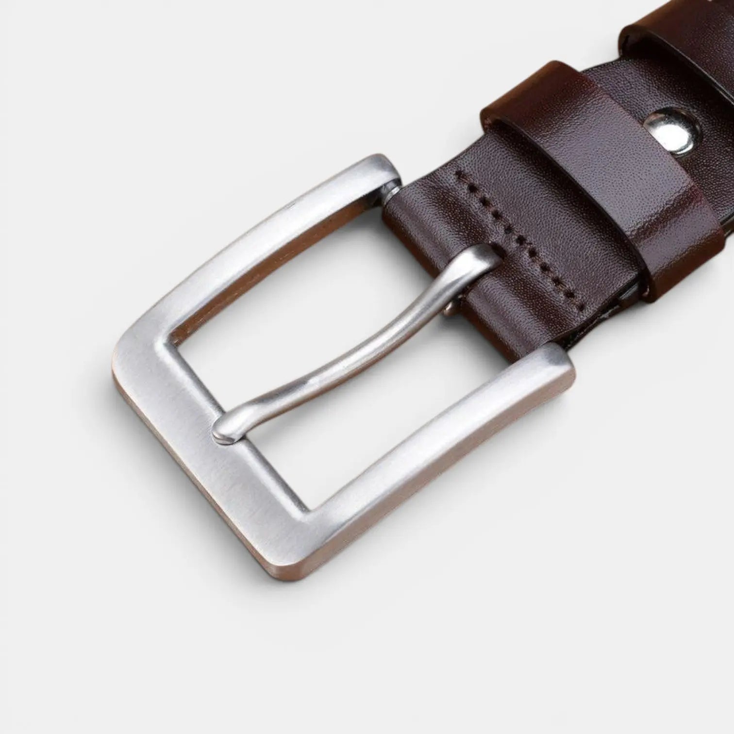 Ceinture Cuir Pleine Fleur Homme Chic Boucle Ardillon Large | Orvex La Maison de la Ceinture
