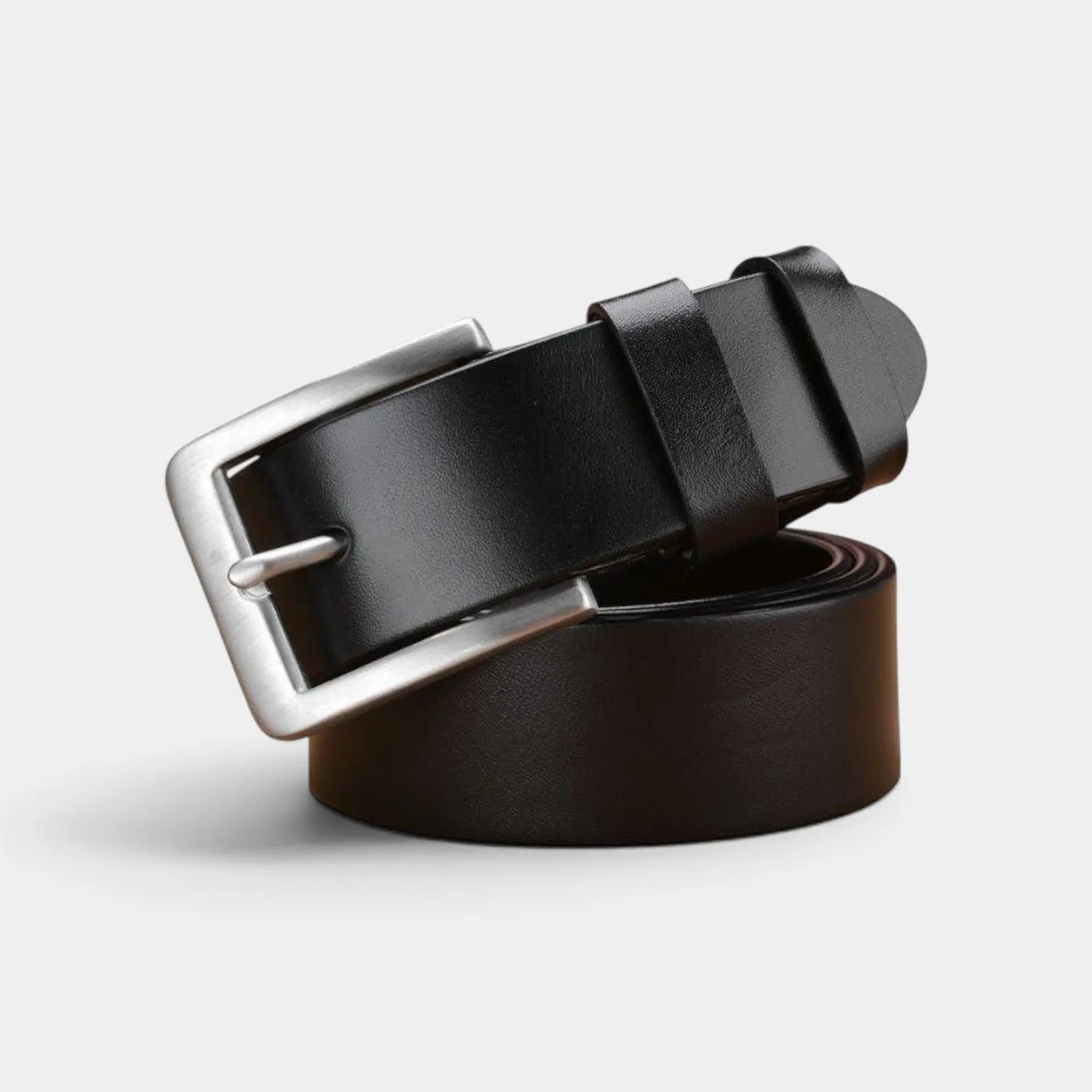 Ceinture Cuir Pleine Fleur Homme Chic Boucle Ardillon Large | Orvex La Maison de la Ceinture