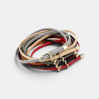 Ceinture Fine Simili Vegan Tressé Femme Boucle Arrondie | Trelvox La Maison de la Ceinture