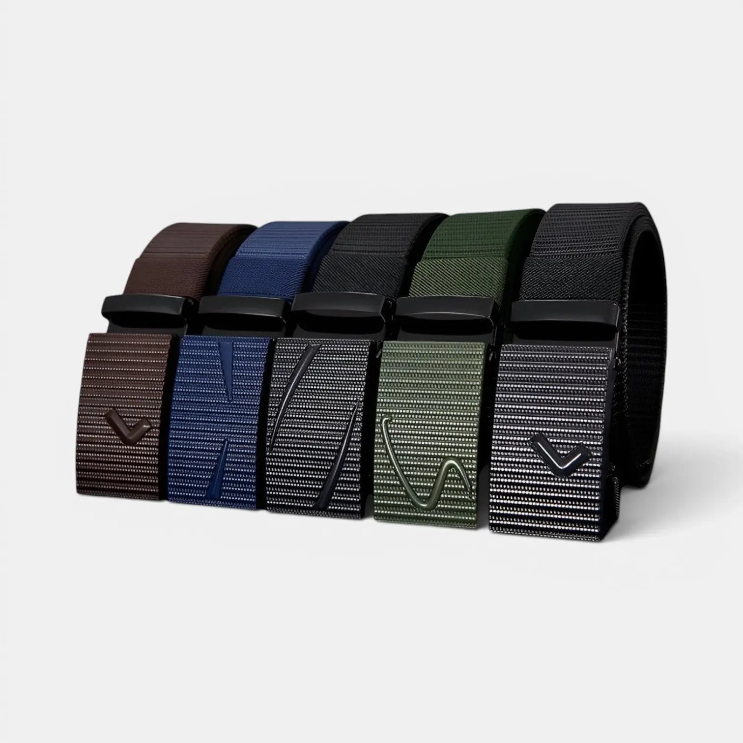 Ceinture Toile Nylon Tressée Automatique Sans Trou Homme | Kolvex La Maison de la Ceinture
