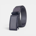 Ceinture Toile Homme Boucle Automatique Grise | Vondrek