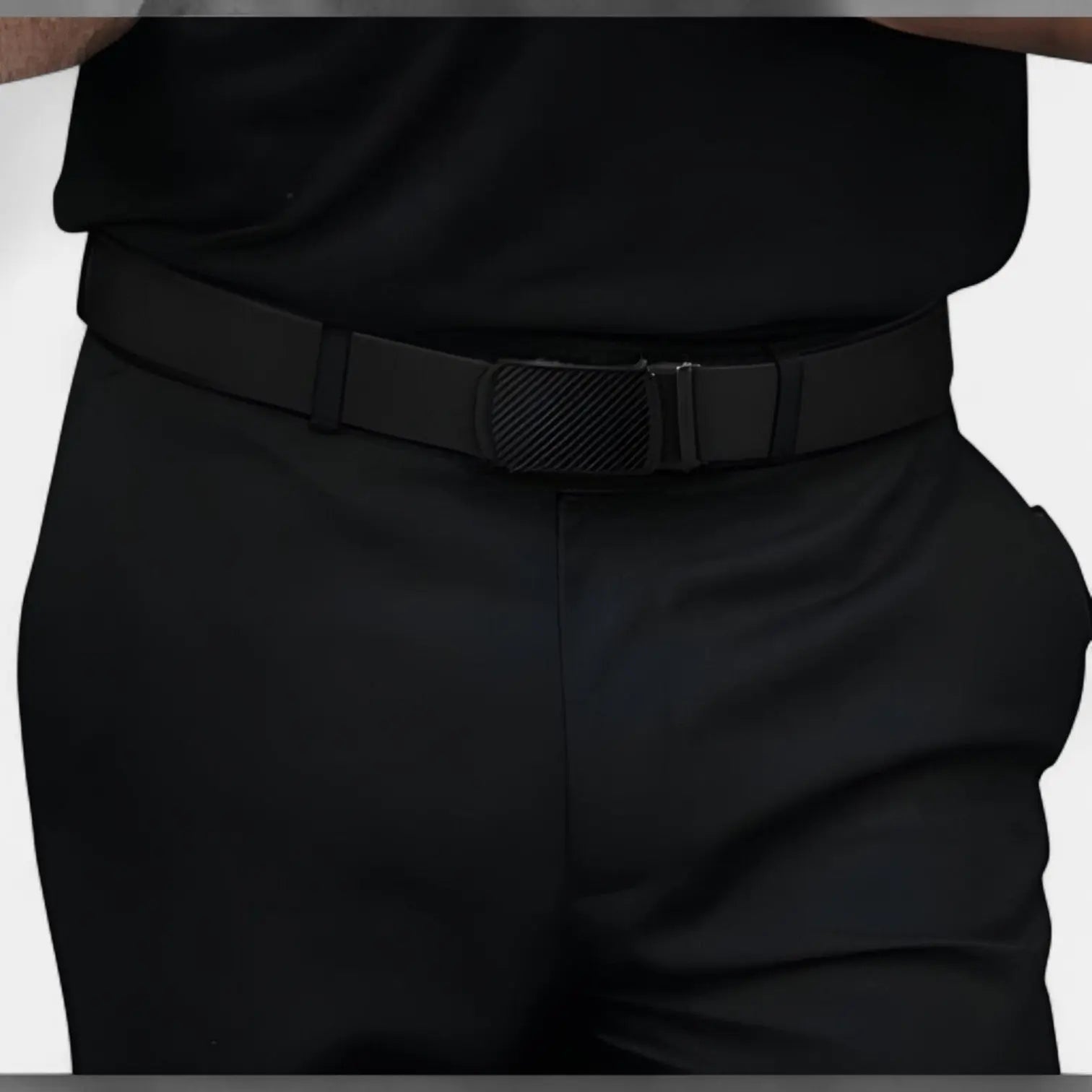 Ceinture Tressée Toile Élastique Homme Boucle Automatique | Tolvex La Maison de la Ceinture