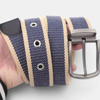 Ceinture Toile Polyester Tissé Homme Boucle Ardillon | Torvex La Maison de la Ceinture