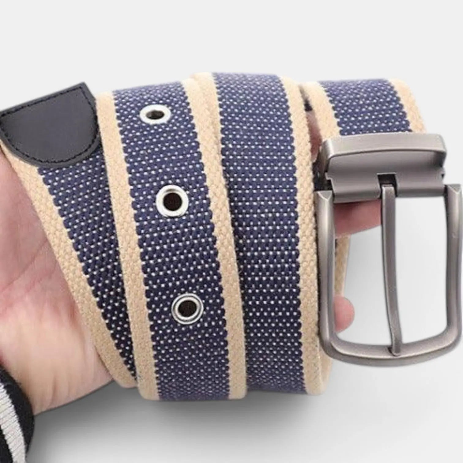 Ceinture Toile Polyester Tissé Homme Boucle Ardillon | Torvex La Maison de la Ceinture