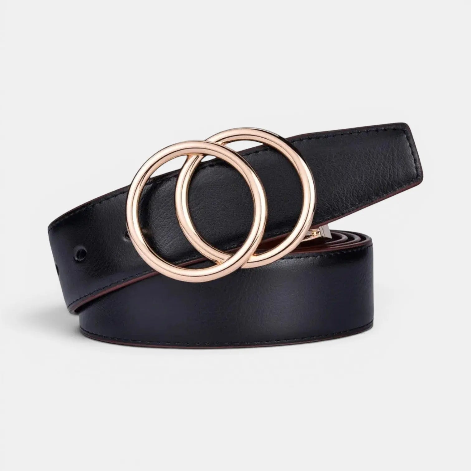 Ceinture Réversible Cuir Femme Boucle Double Anneau | Lorvex La Maison de la Ceinture