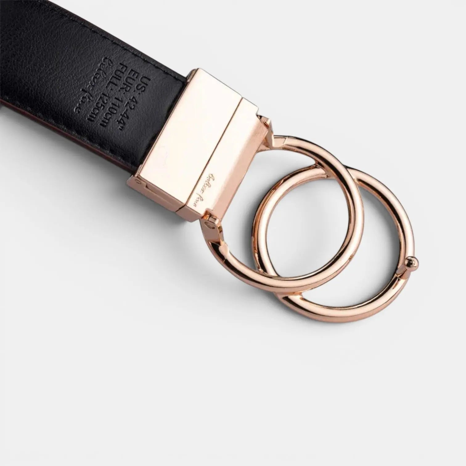 Ceinture Réversible Cuir Femme Boucle Double Anneau | Lorvex La Maison de la Ceinture