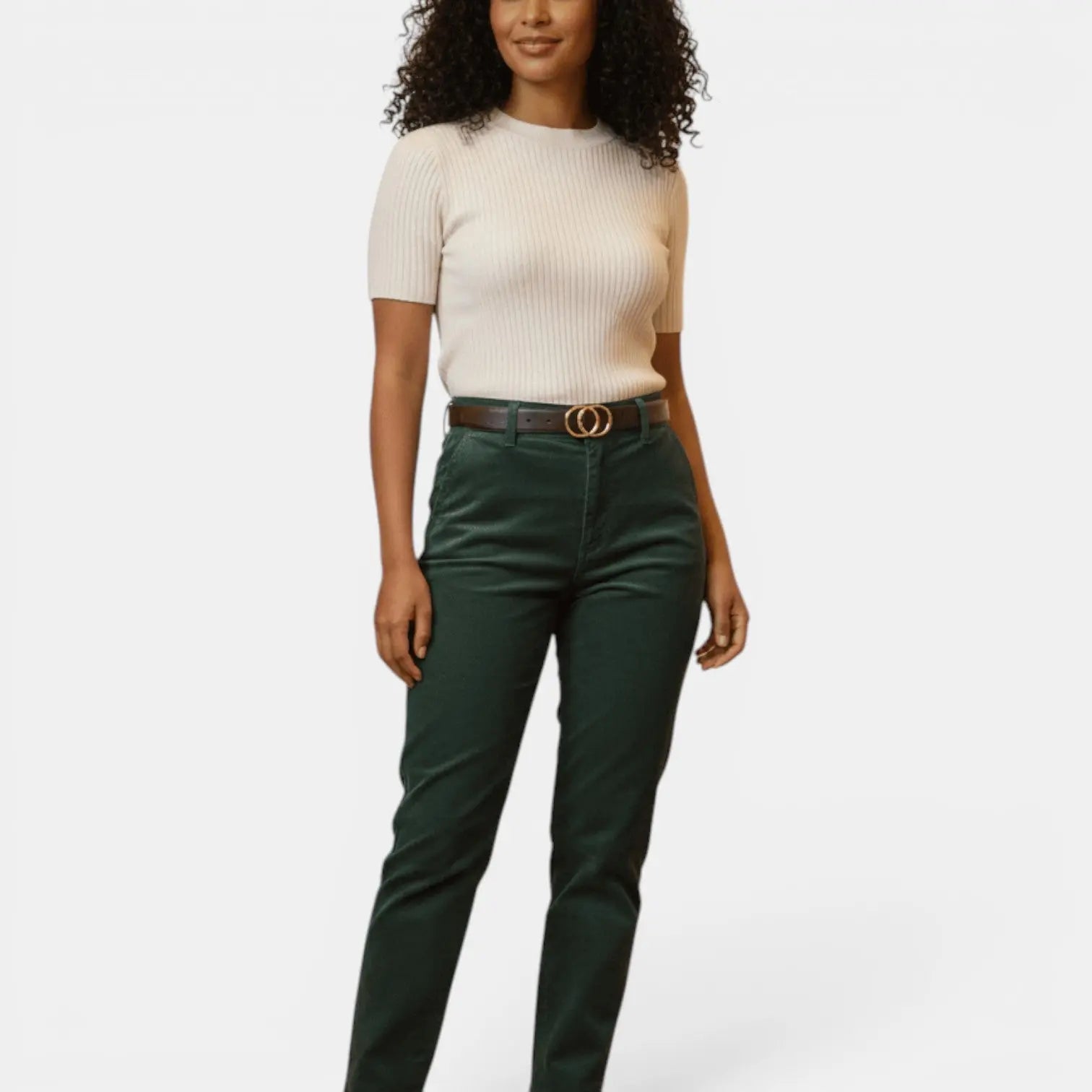 Ceinture Réversible Cuir Femme Boucle Double Anneau | Lorvex La Maison de la Ceinture