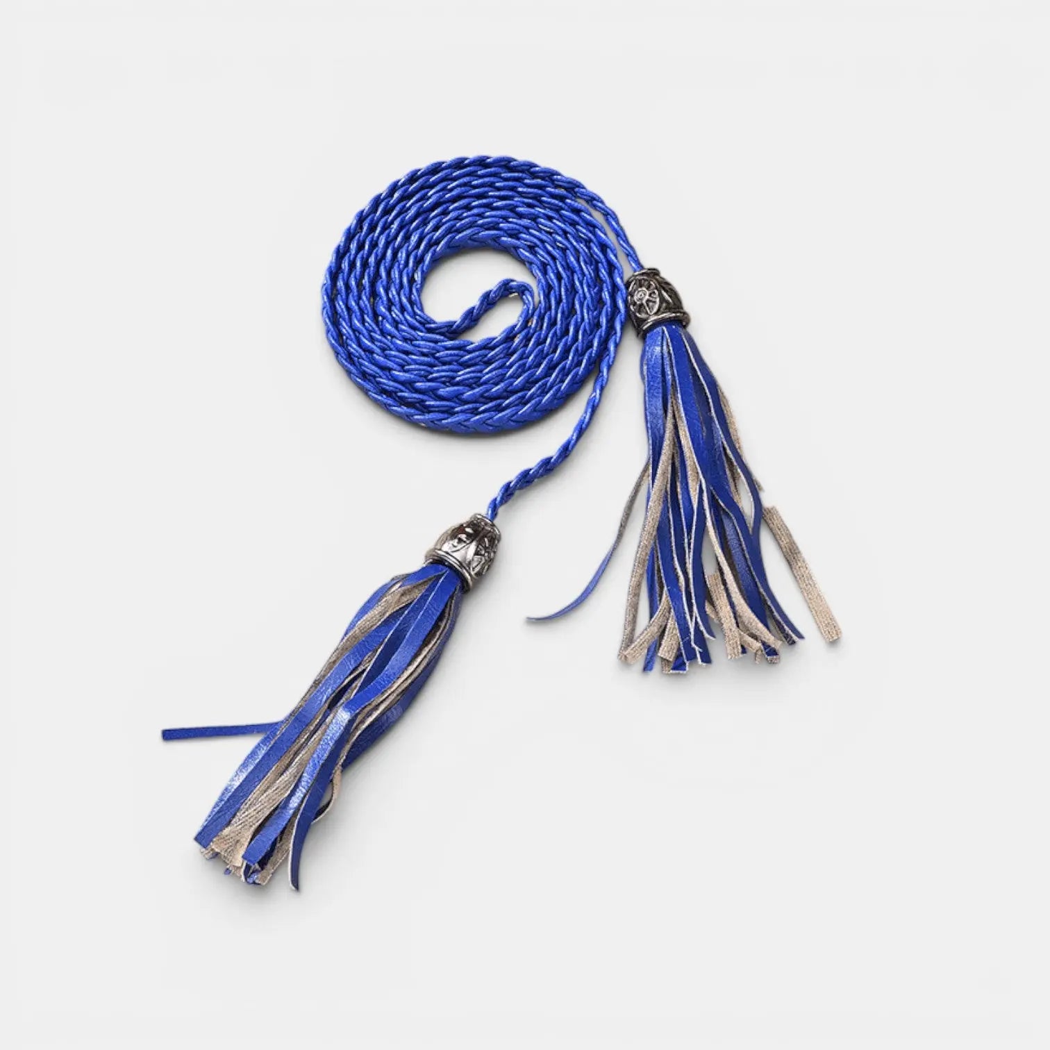 Ceinture Fine à Nouer Simili Vegan Tressée Bohème Femme | Talmix La Maison de la Ceinture