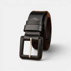 Ceinture Cuir Unisexe Grande Taille Boucle Carrée | Kervax La Maison de la Ceinture