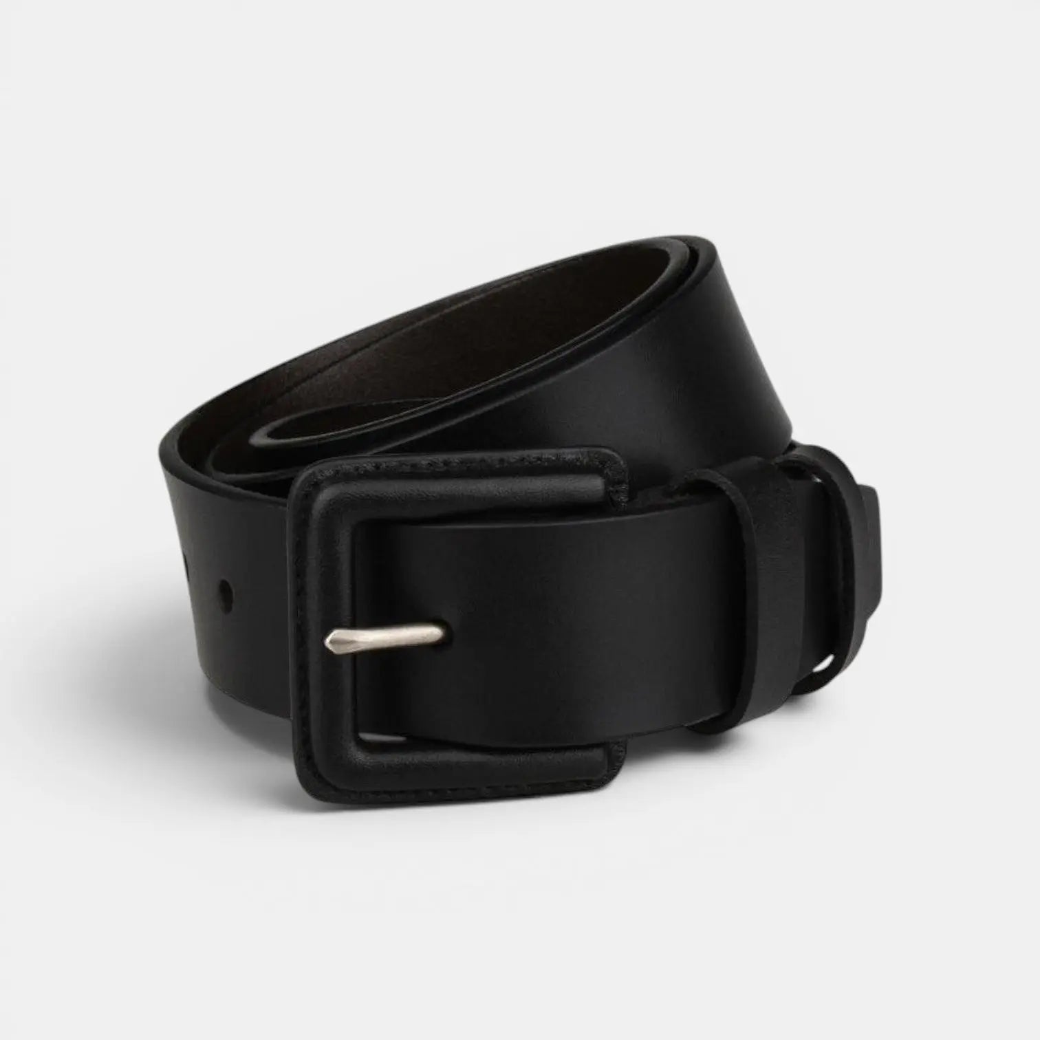 Ceinture Cuir Unisexe Grande Taille Boucle Carrée | Kervax La Maison de la Ceinture