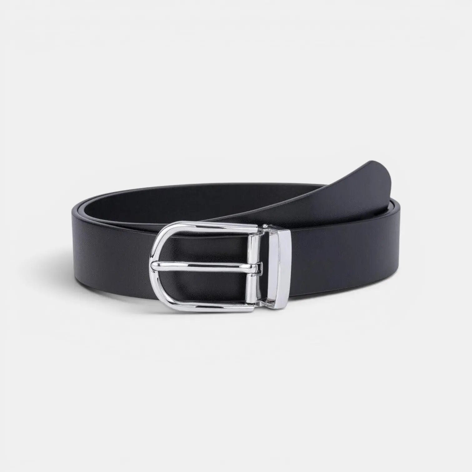 Ceinture Cuir Lisse Femme Grande Taille Boucle Arrondie | Granvex La Maison de la Ceinture