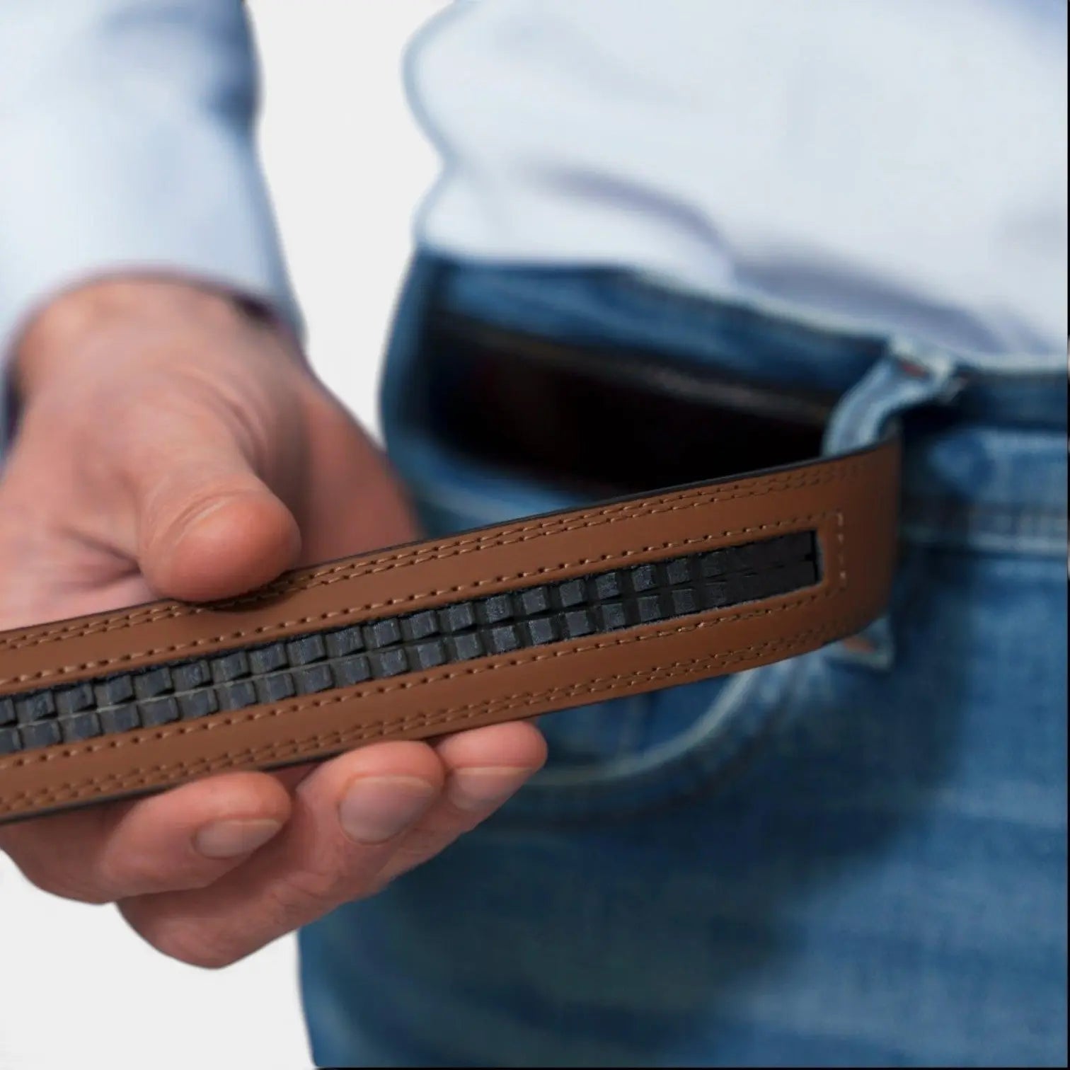 Ceinture Homme Sans Trou Boucle Automatique | Alvex La Maison de la Ceinture