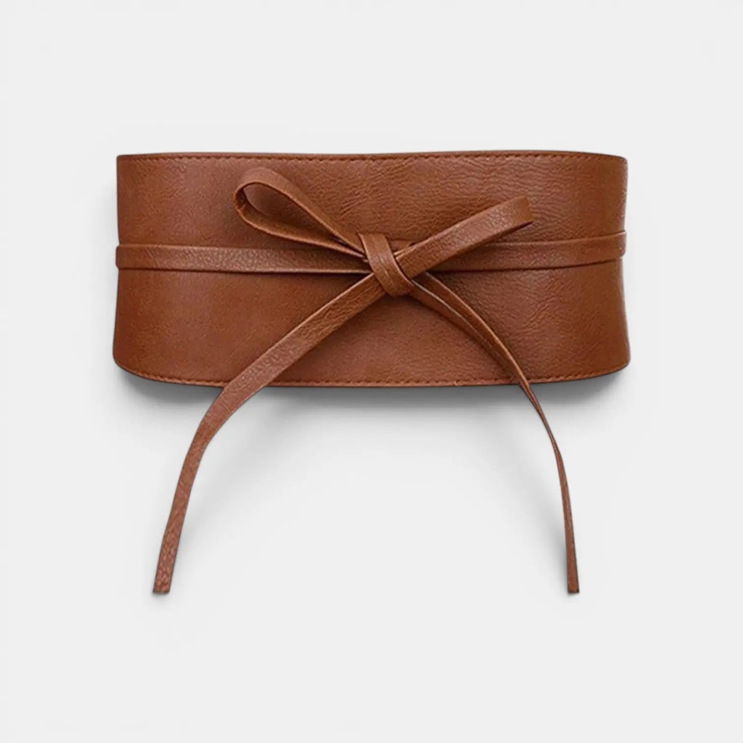 Ceinture Large Simili Vegan à Nouer Sans Boucle Femme | Obelx La Maison de la Ceinture