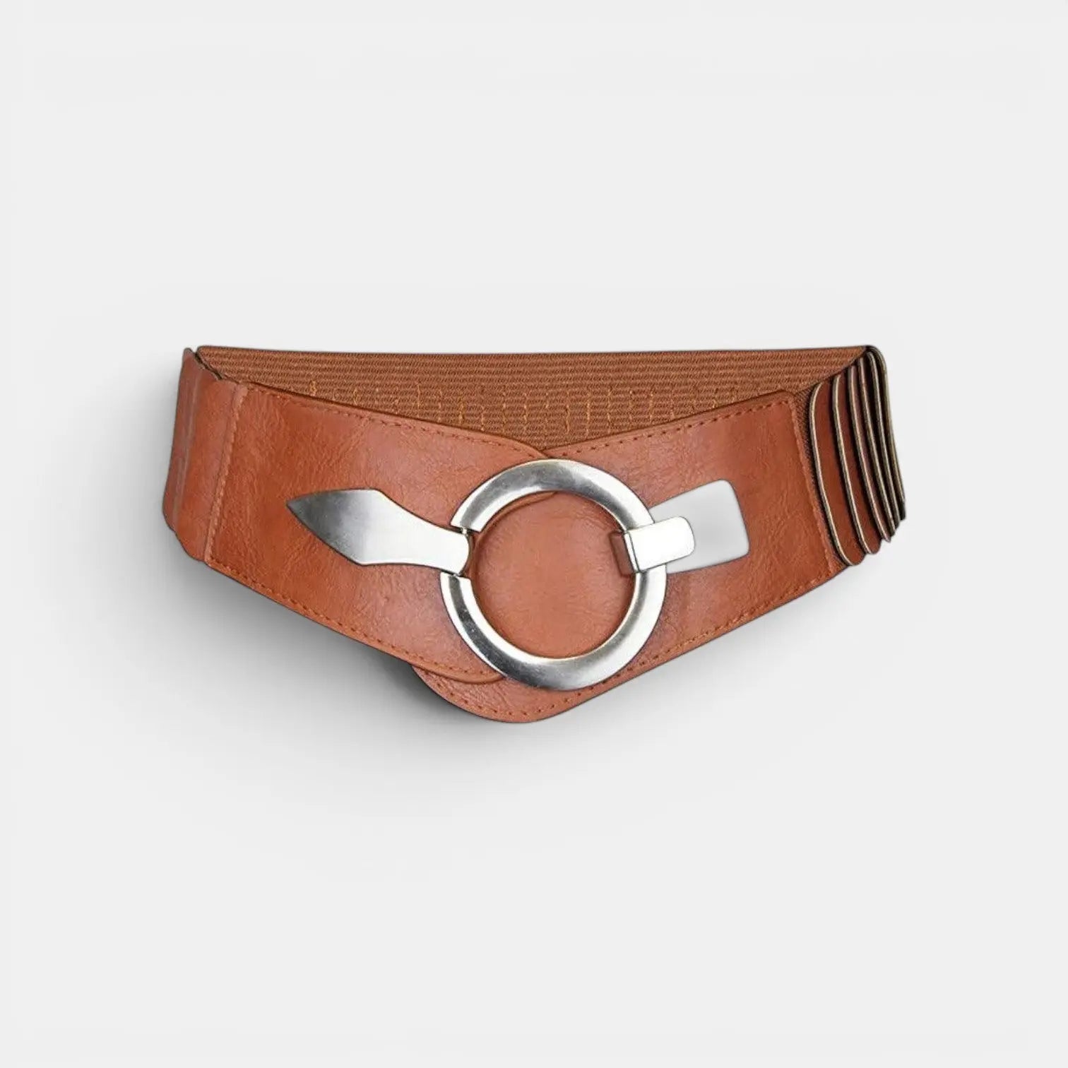 Ceinture Large Élastique Taille Haute Femme Boucle Ronde | Helvox La Maison de la Ceinture