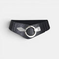Ceinture Large Élastique Taille Haute Femme Boucle Ronde | Helvox La Maison de la Ceinture