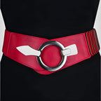 Ceinture Large Élastique Taille Haute Femme Boucle Ronde | Helvox La Maison de la Ceinture