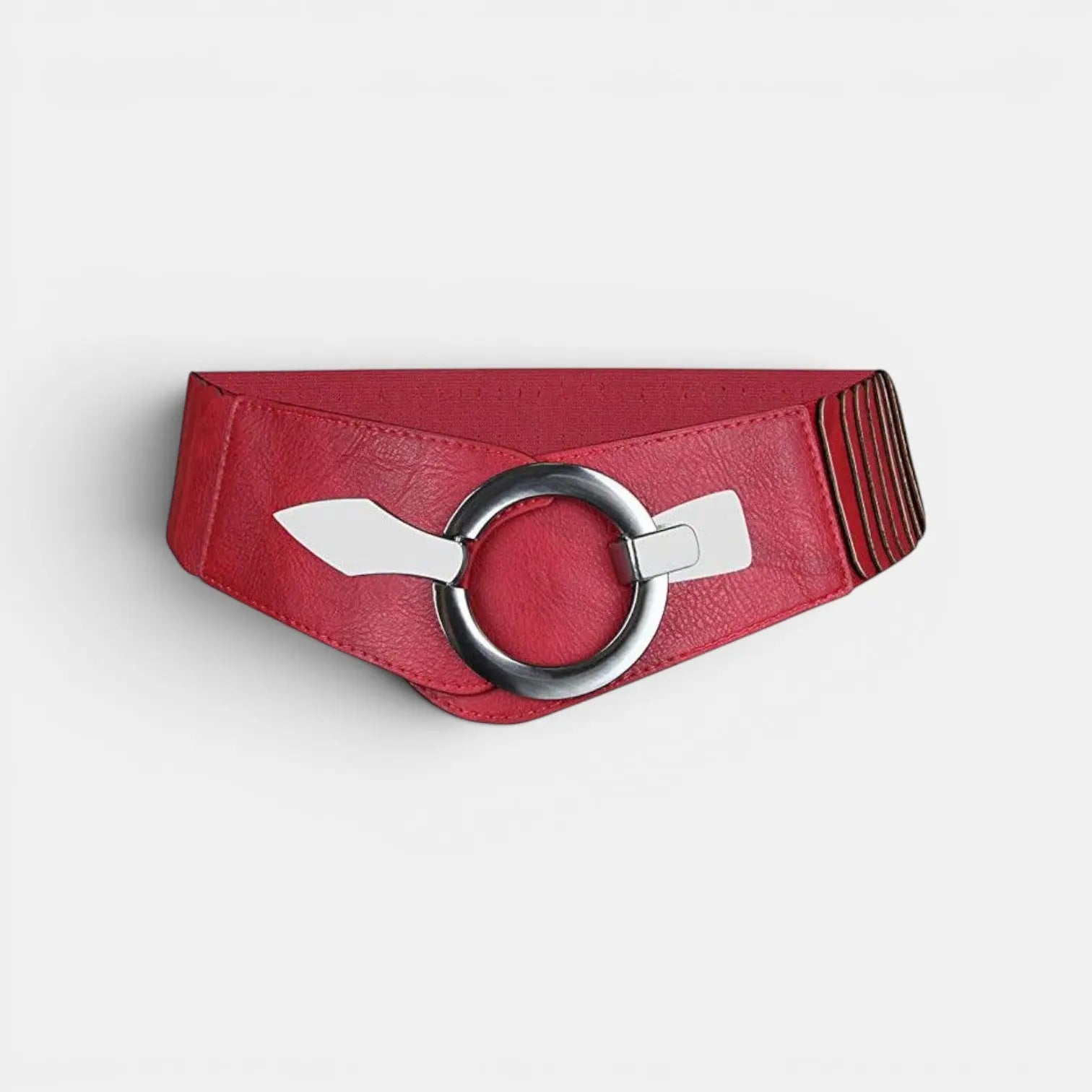 Ceinture Large Élastique Taille Haute Femme Boucle Ronde | Helvox La Maison de la Ceinture
