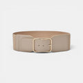 Ceinture Large Élastique Femme Taille Haute Boucle Dorée | Calvex La Maison de la Ceinture