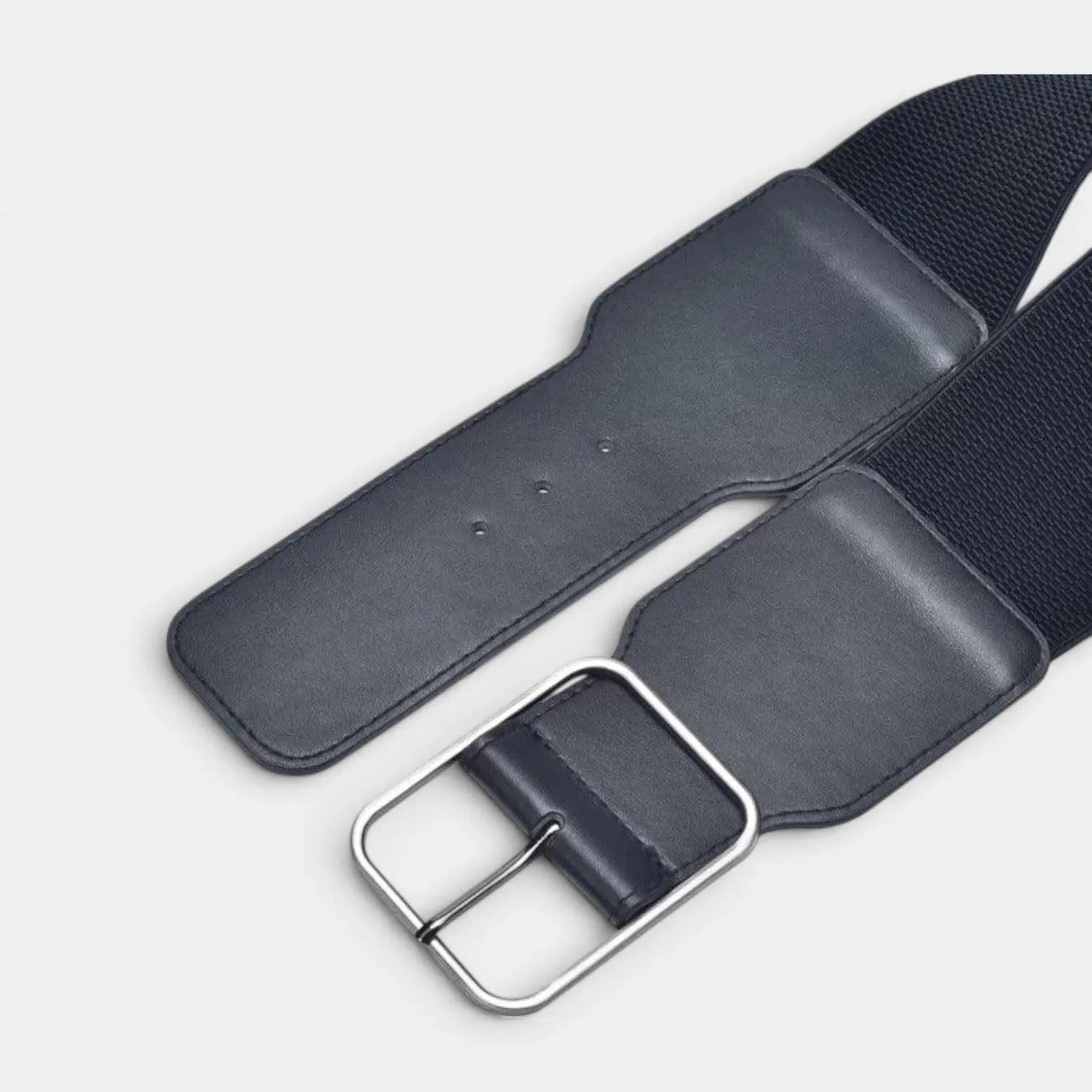 Ceinture Large Élastique Femme Taille Haute Boucle Dorée | Calvex La Maison de la Ceinture