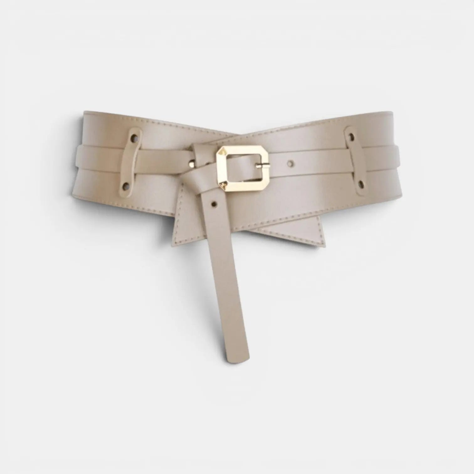 Ceinture Large Simili Cuir Taille Haute Femme Boucle Dorée | Velcor La Maison de la Ceinture
