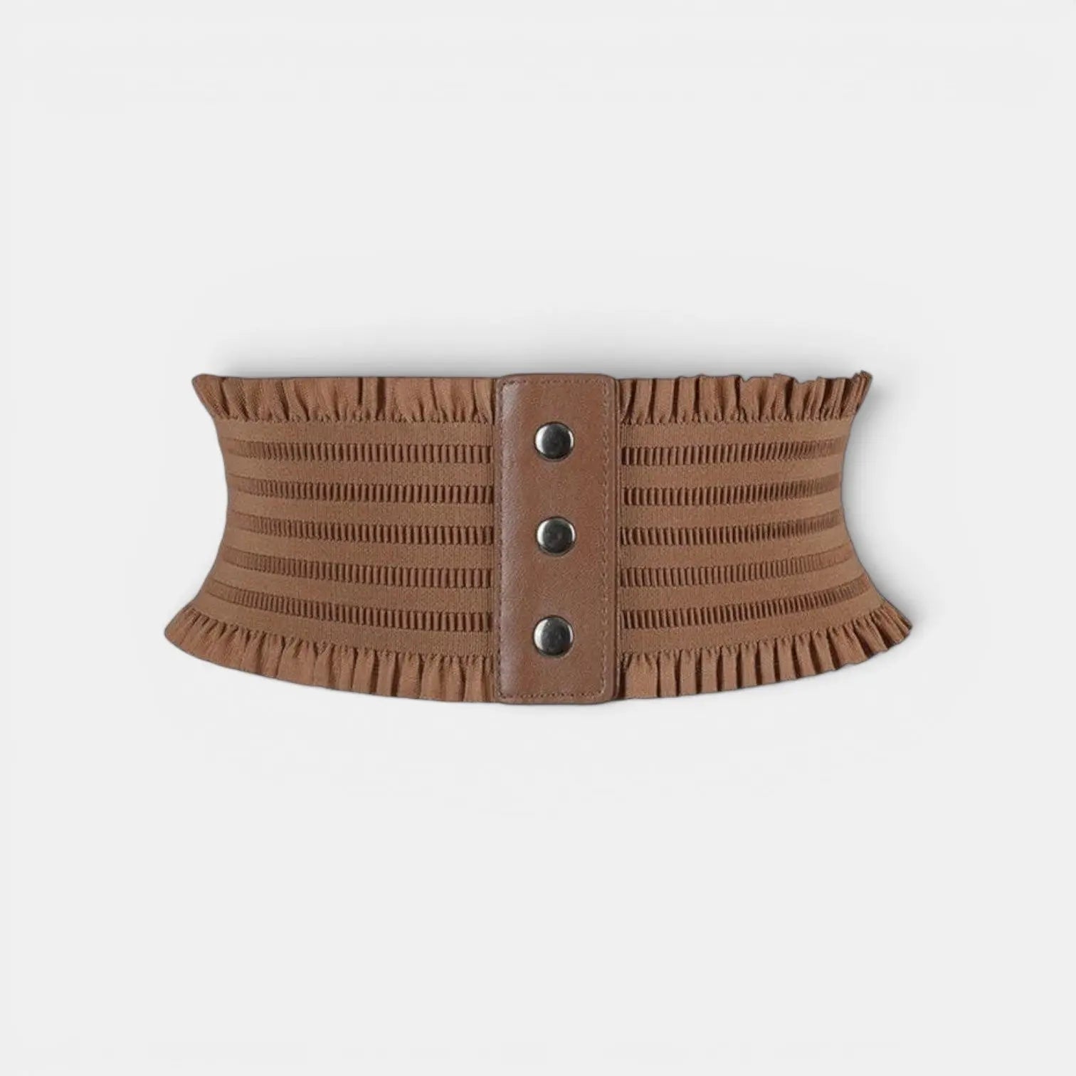 Ceinture Large Tissu Élastique Lisse Femme Taille Haute | Belvox La Maison de la Ceinture