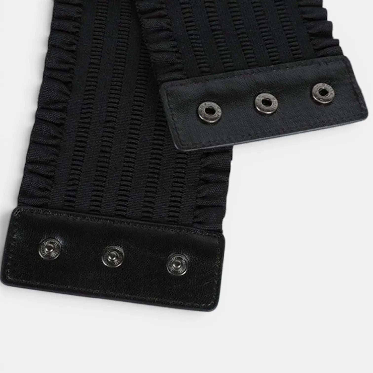 Ceinture Large Tissu Élastique Lisse Femme Taille Haute | Belvox La Maison de la Ceinture